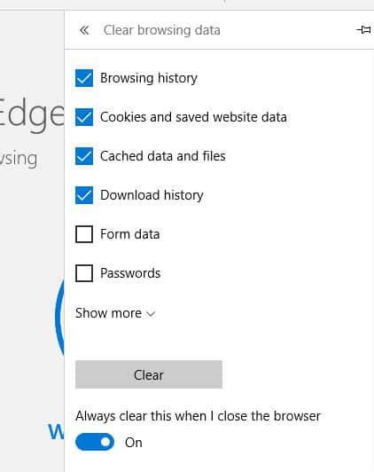 How To Automatically Delete Your Microsoft Edge Browsing History