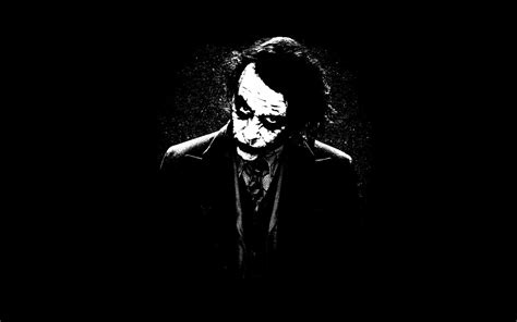 Wallpaper The Dark Knight Batman Joker Movies Heath Ledger Darkness Black And White