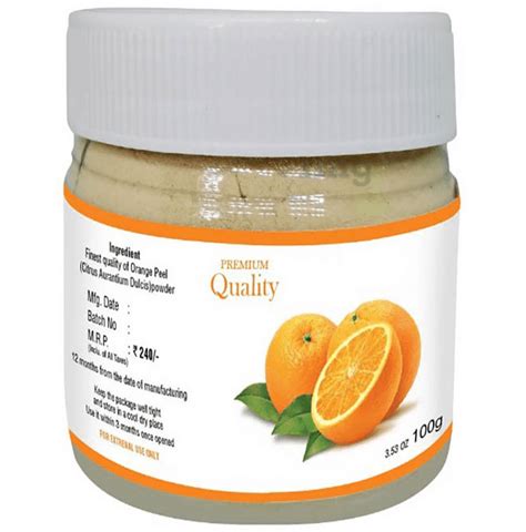 Preethys Boutique Orange Peel Powder Buy Jar Of 1000 Gm Powder At