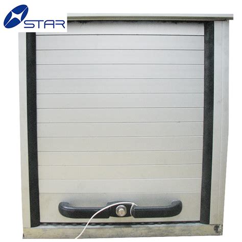 These roller shutters simply spell elegance, shout functionality and can easily become the focal point of your kitchen. Pvc Shutter Cabinet Roll Up Door Cabinet Kitchen Roller Shutter Door-TBF