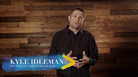 Are You Fully Experiencing Gods Grace Kyle Idleman Youtube