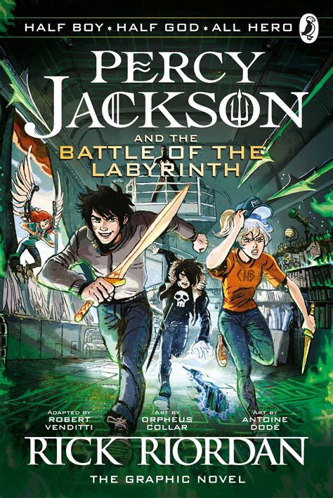 Percy Jackson And The Battle Of The Labyrinth The Graphic Novel Book