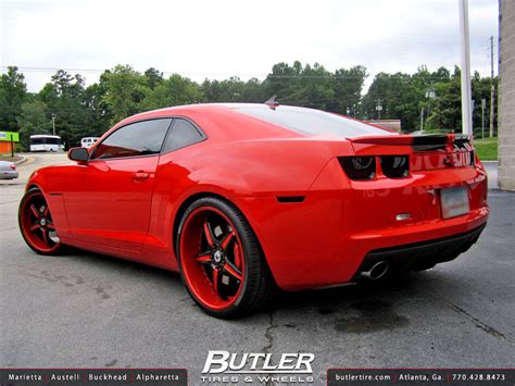 Lowered Chevy Camaro With 22in Asanti Af144 Wheels Flickr