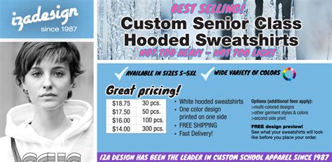 Check spelling or type a new query. Custom Senior Class Hoodies - Best Selling Hoodies by IZA ...