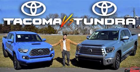 Toyota Tacoma Vs Tundra Full Comparison