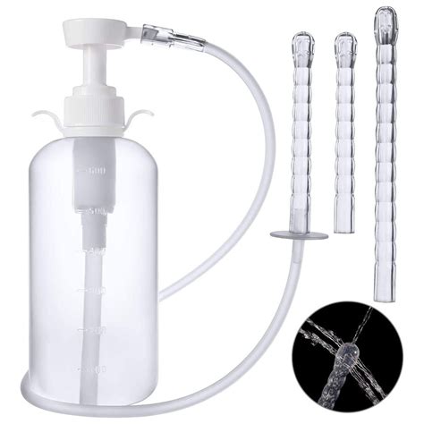 Wholesale Douche Anal Vaginal Enema Syringe Irrigator Hygiene Shower Pump Bottle For Men And