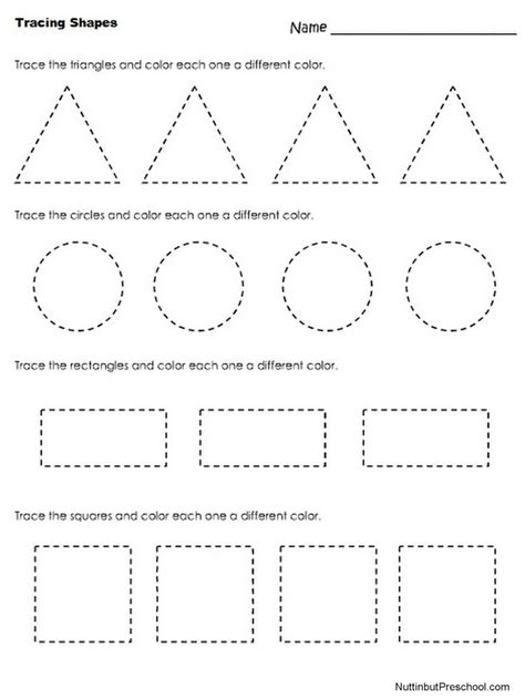 Nuttin' But Preschool | Forme geometriche, Attività di matematica in