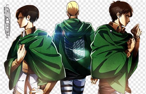 Eren Yeager Aot Wings Of Freedom Erwin Smith Attack On Titan Levi