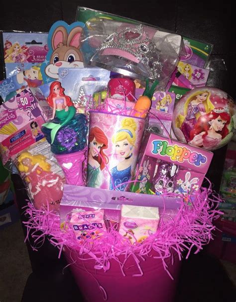 Disney Princess Filled Easter Basket By Gingerellasbows On Etsy
