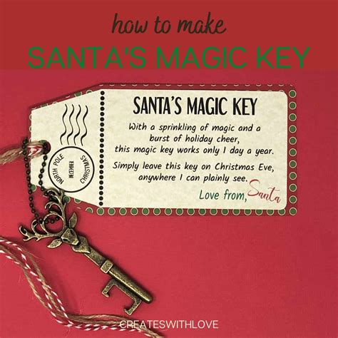 Santas Magic Key Free Files Too Creates With Love