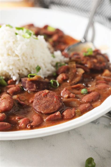 Slow Cooker Red Beans And Rice Easy Louisiana Red Beans And Rice