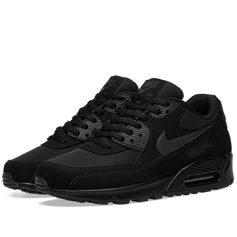 Nike Air Max 90 Essential Black And Anthracite End
