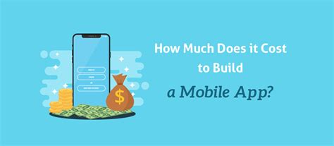 How Much Does It Cost To Build A Mobile App