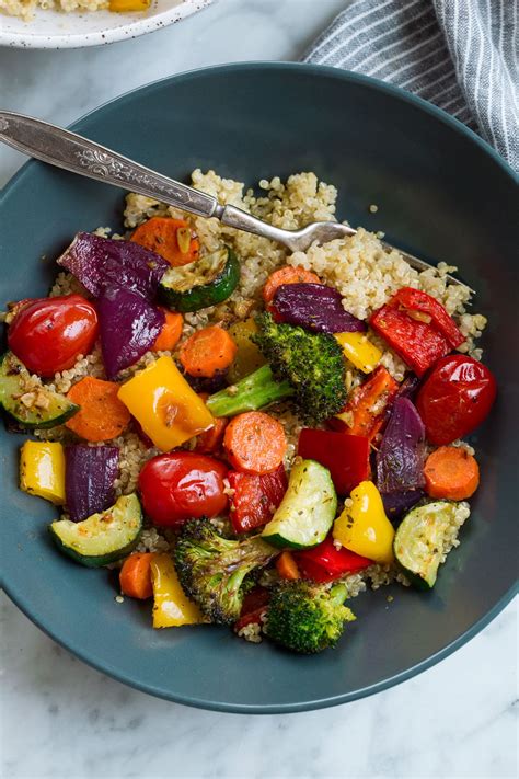 List Of Recipe For Roasted Vegetables In The Oven