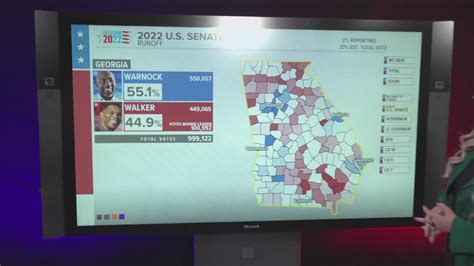 Georgia Senate Runoff Election Results County By County Breakdown