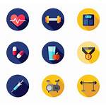 Gym Fitness Icons Exercise Transparent Icon Packs