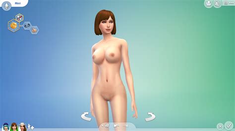 Sims 4 Updated Majestics Female Nude Skins