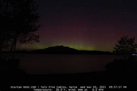 Northern Lights Seen In New England Wednesday