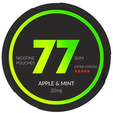 77 Apple And Mint Extra Strong 20 Mg Sklep Z Woreczkami Nikotynowymi