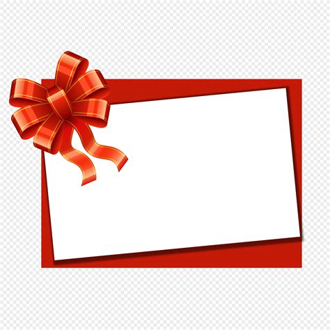 Blank Holiday T Card Vector Material Png Imagepicture Free Download