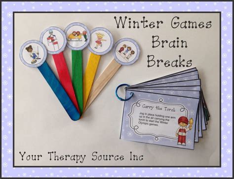 Winter Games Brain Breaks Your Therapy Source