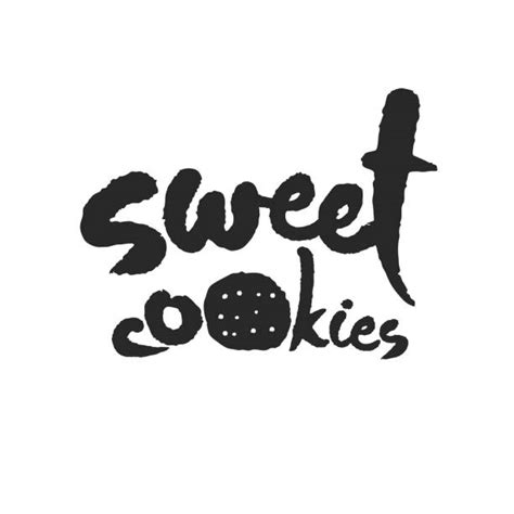 Black And White Cookie Illustrations Royalty Free Vector Graphics