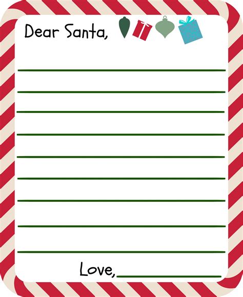 10 letter to santa free printable templates. Free Printable Letter to Santa Templates and How To Get a Reply!