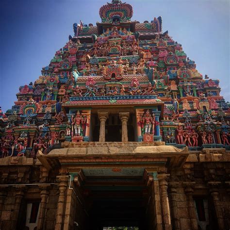 Main Gate Of Meenakshi Temple Madurai Meenakshi Temple Wikipedia Indian Temple