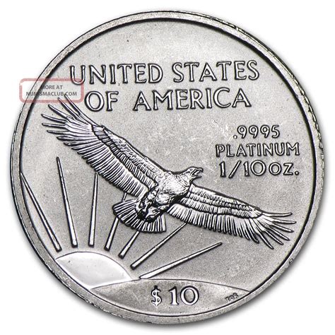 2001 110 Oz Platinum American Eagle Coin Brilliant Uncirculated