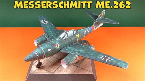 Messerschmitt Me 262 Model Full Build Build Review Model Plane How
