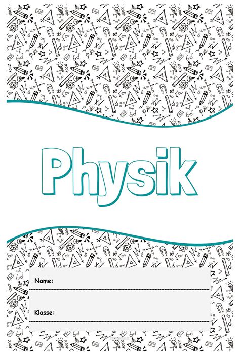 Physik Deckblatt Gestalten Deckblatt Schule Physik Deckblatt Porn Sex