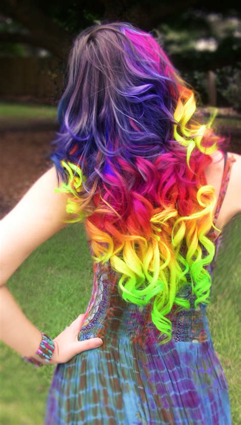 Rainbow Hair Woahdude