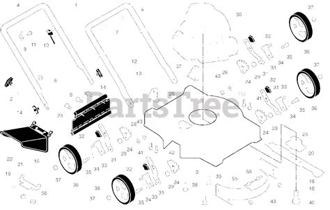 Weed Eater 961140014 05 Weed Eater Walk Behind Mower 2009 11 Rotary