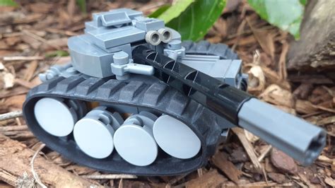 Lego Mini Tank Tutorial Youtube