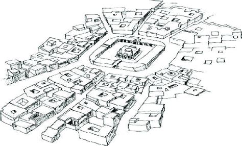 2 Traditional Courtyard House Layouts In The Sumerian City Of Ur Up