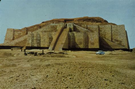 Great Ziggurat Of Ur Was Built By The Sumerian King Ur Nammu And His
