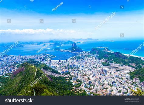 Aerial View Rio De Janeiro Brazil Stock Photo 256243687 Shutterstock