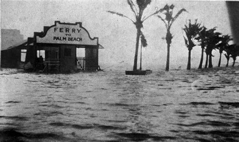 Florida Memory • View Of Flagler Boulevard After The 1926 Hurricane