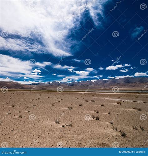 Himalaya High Mountain Desert Landscape Stock Photo Image Of Hike
