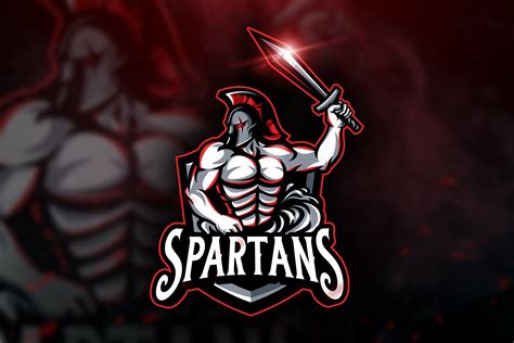 Spartans Mascot And Esport Logo Illustrator Templates ~ Creative Market