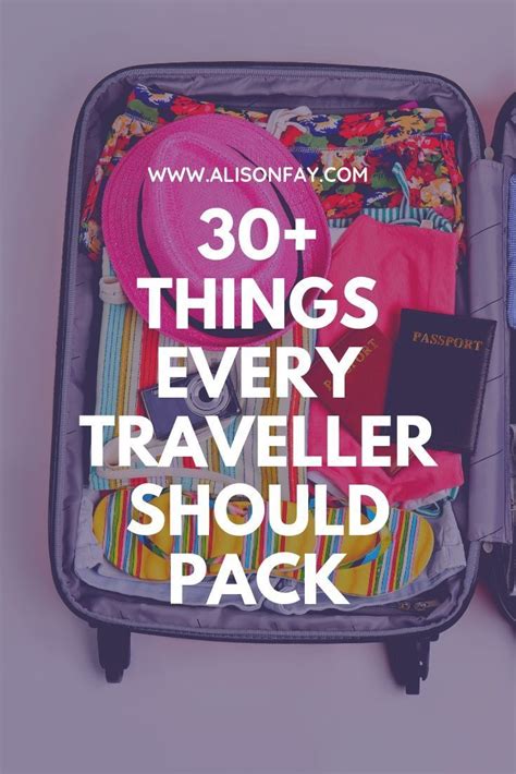 The Best Travel Gear Packing List Packing List For Travel Travel