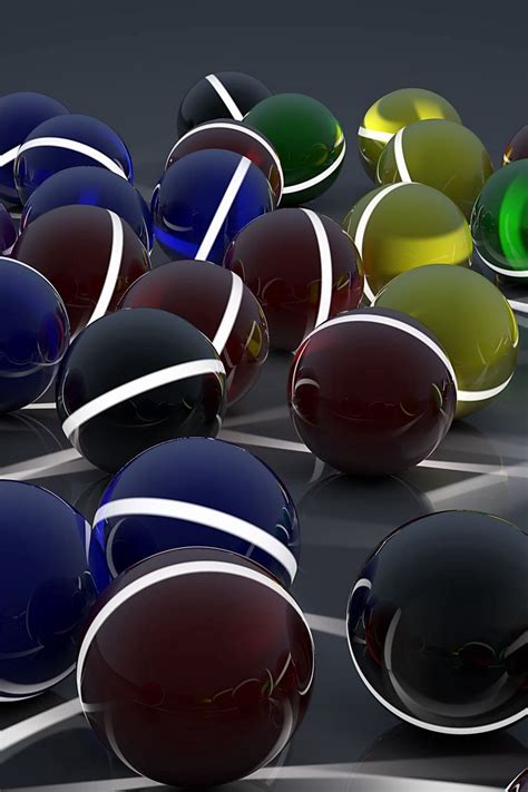 Download Wallpaper 800x1200 Balls A Lot Of Surface Glow Iphone 4s4