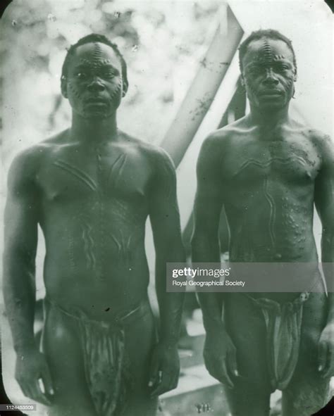Mongo Boatmen From Upper Congo From A Collection Of Images Taken By