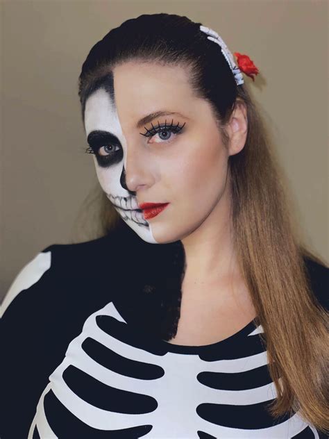 Skeleton Makeup Look Makeup Looks Skeleton Makeup Halloween Face Makeup