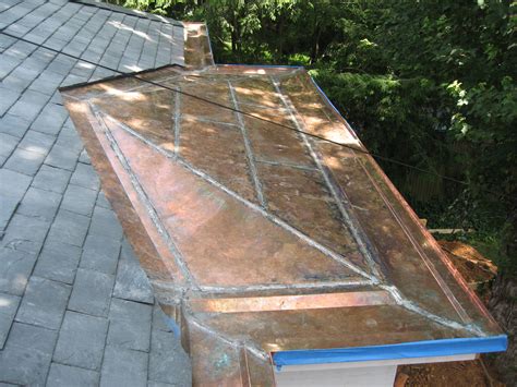 Copper Roofing And Built In Gully No Gutters Copper Gutters Copper