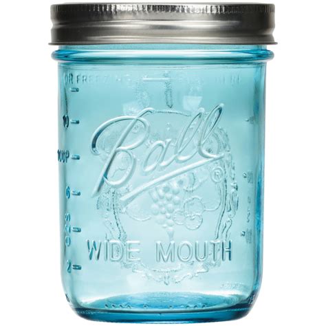 Ball 1 Pint Wide Mouth Blue Canning Jar 1 Each