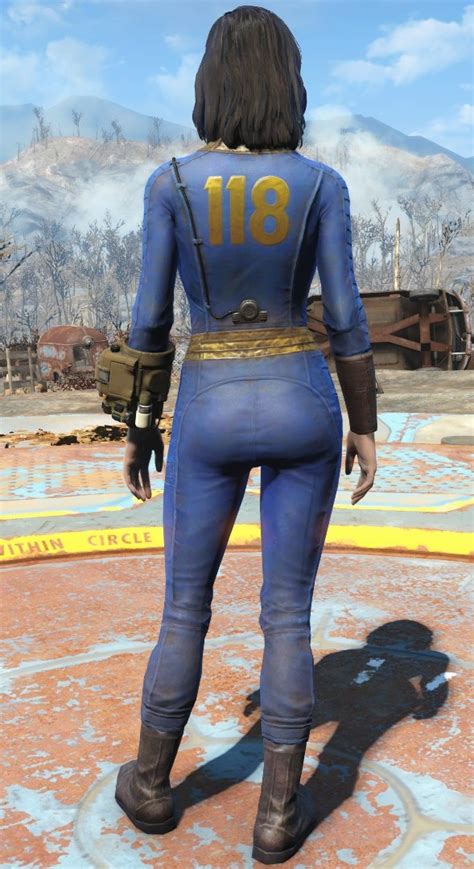 图像 Fo4fh Vault 118 Jumpsuit Female Fallout中文維基 Fandom Powered