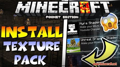 How To Install Minecraft Pe Resourcetexture Packs For Android Mc Modnet