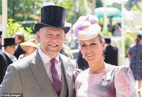Zara Tindall Joins Husband Mike In The Royal Enclosure At Ascot Daily