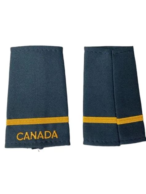 Canadian Armed Forces Rank Epaulets Air Force Officer Cadet 435